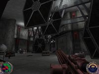 une photo d'Ã©cran de Star Wars - Jedi Knight 2 - Jedi Outcast sur Microsoft X-Box